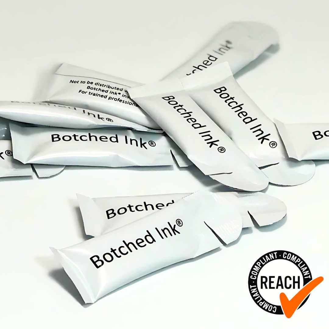 Botched Ink® Saline Tattoo Removal for Microblading, Eyebrows, Lips