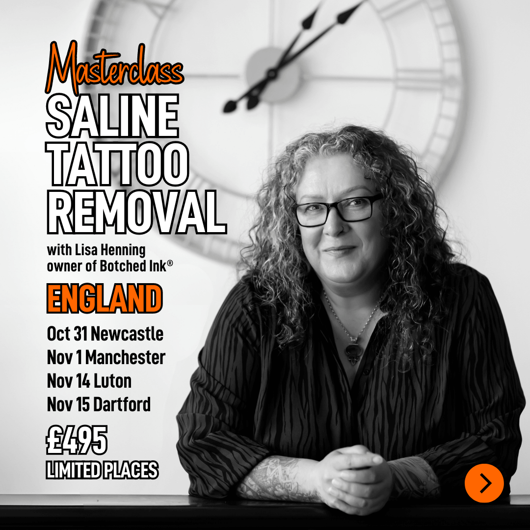Saline Tattoo Removal Masterclass Training