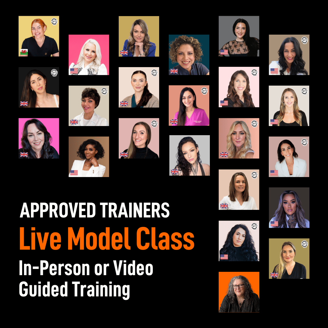 Botched Ink saline removal training with online pre-study and hands on model class